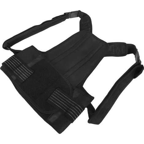 Sangle correctrice de posture ajustable pour dos voûté, maintien dorsal avec support vertébral, ceinture orthopédique homme femme (1/5)