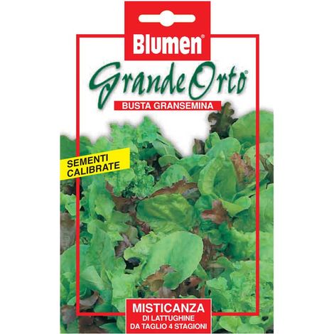 SEMI MIX DI LATTUGHINE DA TAGLIO 4 STAGIONI BLUMEN