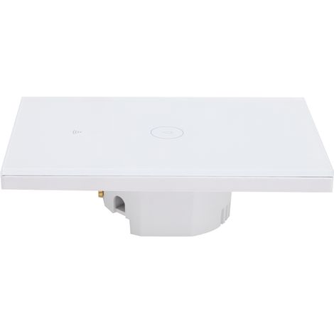 Interrupteur intelligent avec télécommande WiFi sans fil, distribution d'alimentation 4400 W, norme UE/Royaume-Uni 95-250 V CA (1/5)