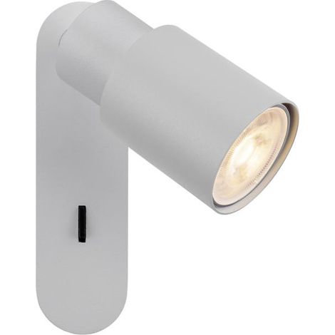 0 Tube PURI 2 applique et plafonnier CCT rectangulaire 6W GU10 gris - SLV - 1008299