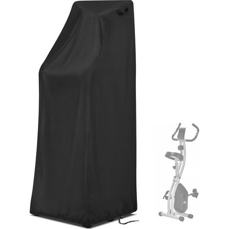 Housse de vélo d'appartement pliable 420D pour un usage domestique, imperméable et anti-poussière, pour équipement de fitness en intérieur, 51 x 57 x 139 cm (L x l x H) (1/5)
