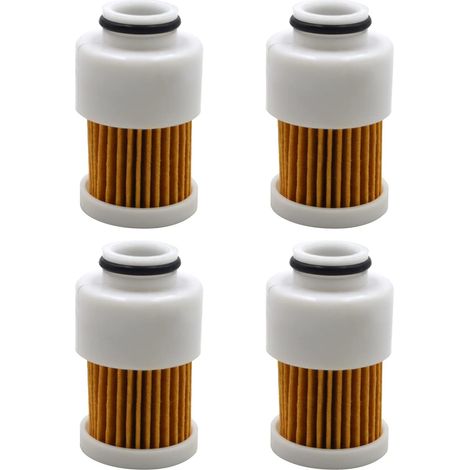 Filtro carburante da 4 pezzi compatibile con motore fuoribordo Yamaha 68V-24563-00-00, Mercury 881540, Sierra 18-7979, 600-295,8815, Mal 937961, Yamaha Mercury 50 60 75 90 115 hp 4 tempi (1/5)