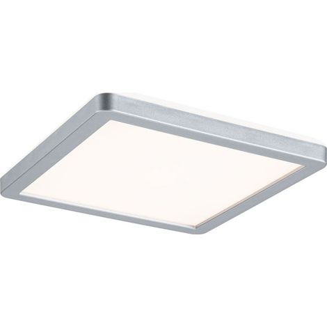 Paulmann LED Panel Atria Shine chrom-matt 19 x 19 cm warmweiß LED Panel