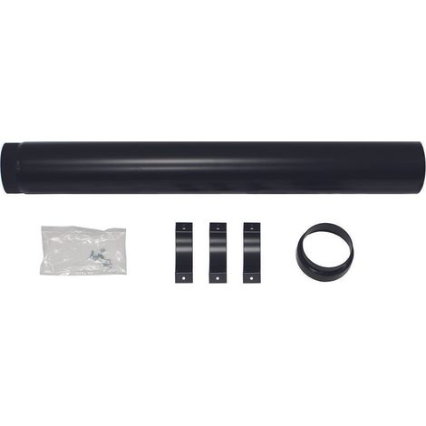 Vaillant Prolunga tettoia 1,0 m nero, per passaggio tetto verticale, 303002