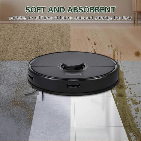 Balai-serpillère en microfibre pour aspirateurs robots Roborock série E (1/3)