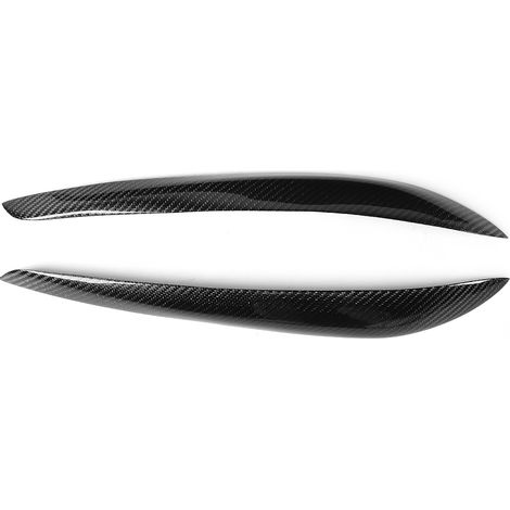 Paire de sourcils de phare en fibre de carbone sèche pour Nissan Skyline R34 GTR 1999-2002 (1/5)