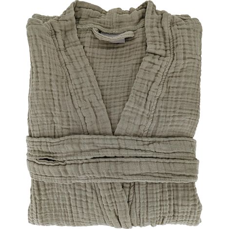 Peignoir mousseline de coton KEA S/M