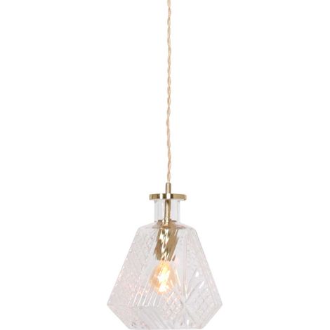 Mexlite - hängeleuchte - Grazio Glass - messing - glas metall - Ø