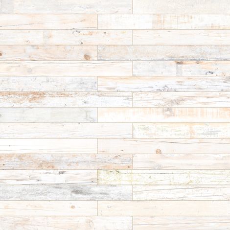 Carrelage Vintage effet Parquet Bois Blanc 67,5x7,4x0,9 cm Selvior - Sol et mur intérieur (vendu par carton de 0,75 m²) - RO'MA CARRELAGE