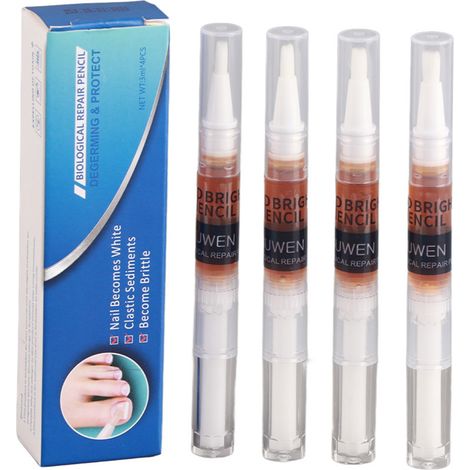 4 stylos essence soin des ongles naturels, traitement anti-champignon efficace, solution mycose unguéale (1/5)