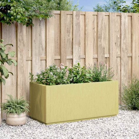 Gartenblumenbox Grün 80 x 36 x 35 cm PP