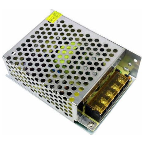 AC 100-240V a DC 5V 10A 50W Transformateur de tension a commutation regulee Adaptateur d'alimentation Convertisseur pour bandes Light Camera Computer Project Radio, modele: 22 (1/5)