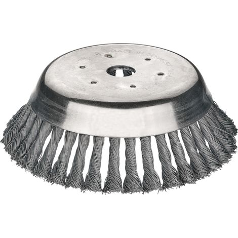 Spazzola in acciaio 155x20mm per decespugliatori e tagliabordi