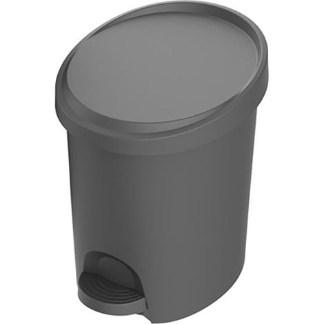 Poubelle Stepy 6l Gris Ant