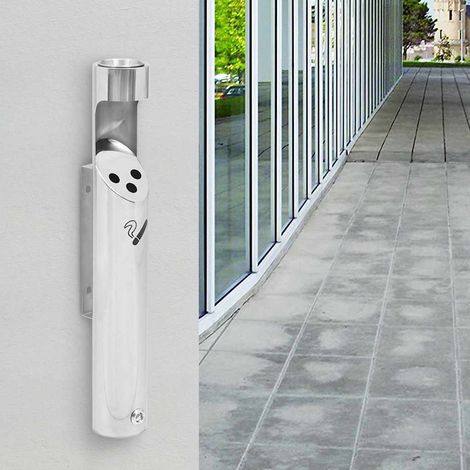 Teenpull – Wand-Aschenbecher Edelstahl (1/5)