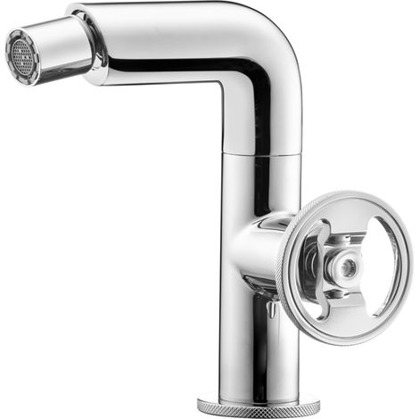PRESTO 7966000 STREM Grifo De Bidet Pulsador Round Con Desagüe Semiautomático - ref: 7966000 (1/2)