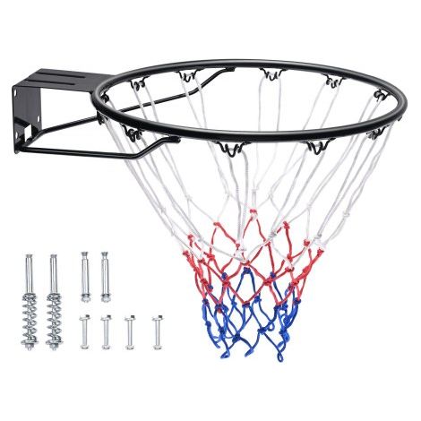 Canestro da Basket a Parete Anello da Pallacanestro Diametro da (1/5)