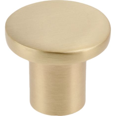 Poignée de meuble, bouton doré mat brossé AKS (1/4)