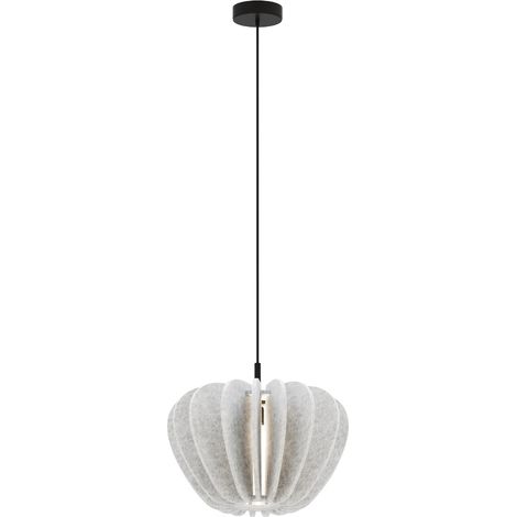 Maytoni Cambio Lampadario moderno a sospensione nero 1xE27 paralume argento (1/5)