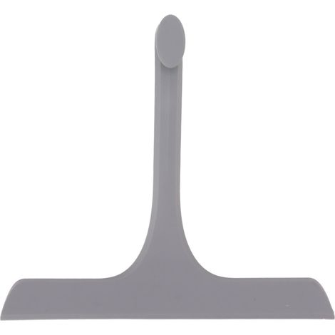 Raclette à Vitre Silicone [Ergonomique] avec Poignée Anti-Dérapante - 28cm - Gris - Pour Bain, Cuisine, Fenêtres (1/5)