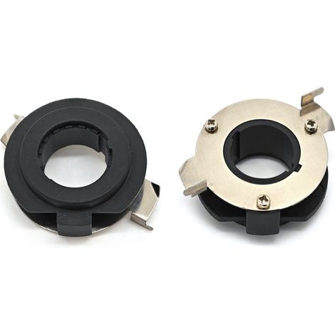 Adattatore da 2 pezzi per lampadine LED H7 con collare, BMW, Audi, Mercedes, VW, Nissan, Buick, Opel, Ford (1/5)