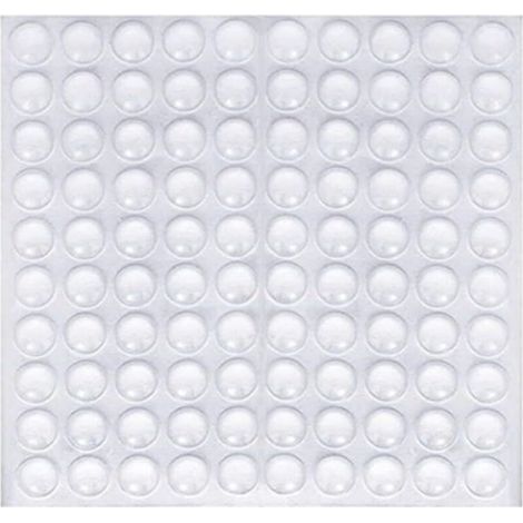 200 Pcs Transparente Pieds Adhésifs, Patin Antiderapant Antibruit, Butées de Protection en Caoutchouc, pour Amortisseurs d'Amortissement du Bruit et du Bruit pour Portes, Armoires, Clavier (1/5)