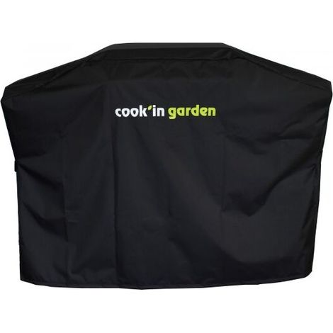 Housse de barbecue éco-responsable Protection UV8 Imperméable Dimensions L135 x P60 x H100 cm Fixation par scratch (1/3)