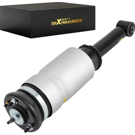 Amortiguador neumático, acero y caucho de alta resistencia, altura: XX cm, ancho: XX cm, longitud: XX cm, compatible con modelos SUV de lujo. (1/5)