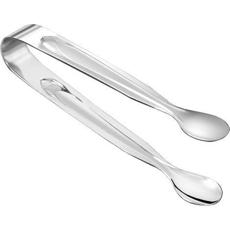 Utensilio de barbacoa, pinzas para hielo, pinzas para dulces, pinzas para azúcar de acero inoxidable multifuncionales para hielo, barra de caramelos, azúcar, galletas, bufé, parrilla, bar y cocina (1/5)