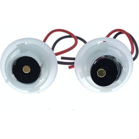 Modified lamp holders for cars and trucks, bulbs, turn signals, brake lights, sockets, single/double contact, dual wire, flat pin -- JB1020-2P