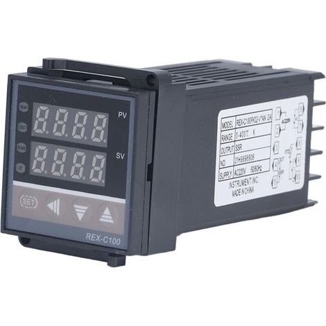 Termostato digitale WiFi da 4,8 pollici con touchscreen a colori, programmabile per uso domestico, 16 A CA 95-240 V 50-60 Hz, 24 V CC, nero. (1/5)