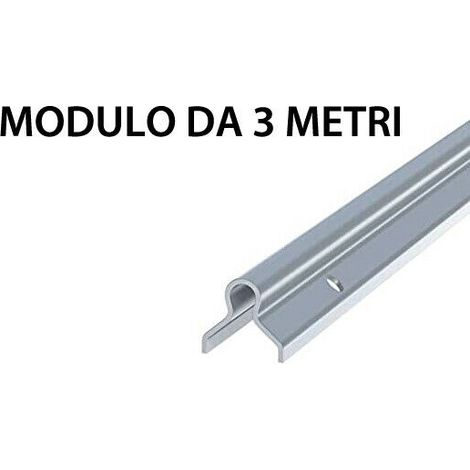 Guida Binario Modulo Da 3 Metri A Cementare Tondo 20 Mm 904 Scorrevole