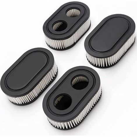 Filtre à air pour tondeuse à gazon 4 pièces, compatible avec les moteurs Briggs & Stratton 798452 593260 (1/4)