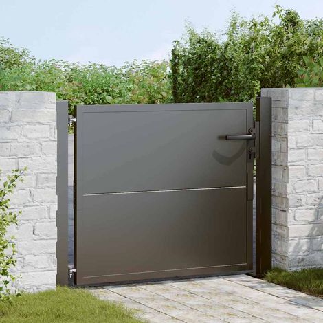 Puerta de jardín, Puerta de jardín 105x200 cm de acero corten