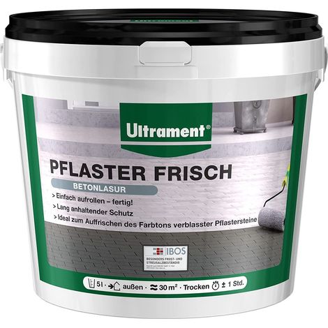 Ultrament Pflaster Frisch 5 l grau