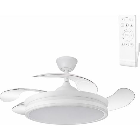 Ventilateur CC blanc 59 W 6980 lm (1/5)