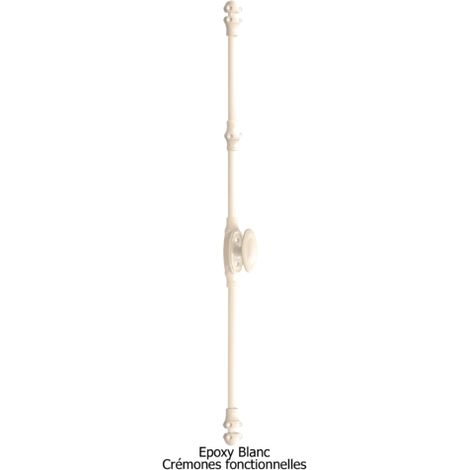 Pomo decorativo MAP Blanco 9016 con pomo - con accesorio - 38304