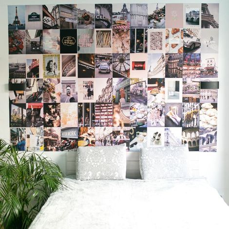 Flamingueo Poster da Parete - 100 Foto Decorazioni Camera da Letto, Adesivi Murali, Stampe da Parete, Decorazione Parete, Accessori Camera da Letto Ragazza, Poster Aesthetic (Paris) (1/5)