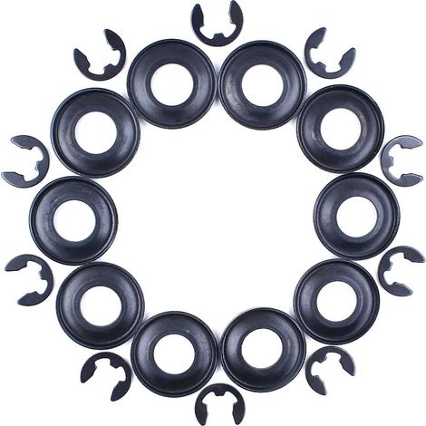 Ensemble de 10 Rondelles d'Embrayage E-Clip pour Husqvarna 362 365 371 372 385 390 570 575 576 XP Tronçonneuse 503 75 24-01/503 27 21-01 (1/5)