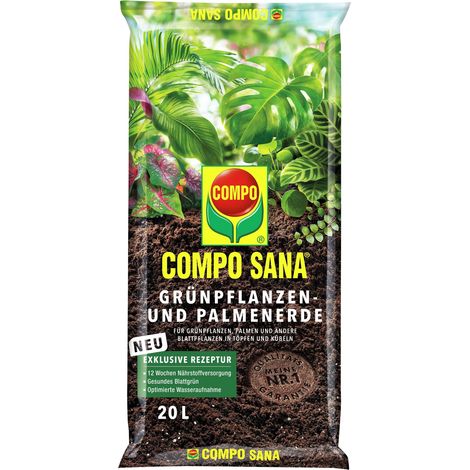 COMPO SANA Grünpflanzen- und Palmenerde 20l