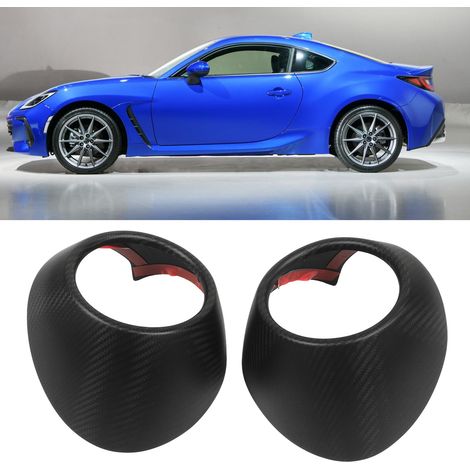 Fahrzeugmodifikationen: Lufteinlassblenden aus Kohlefaser für Toyota GR86 und Subaru BRZ (Modelle ab 2022) - Paar matte Blenden (links und rechts) (1/5)