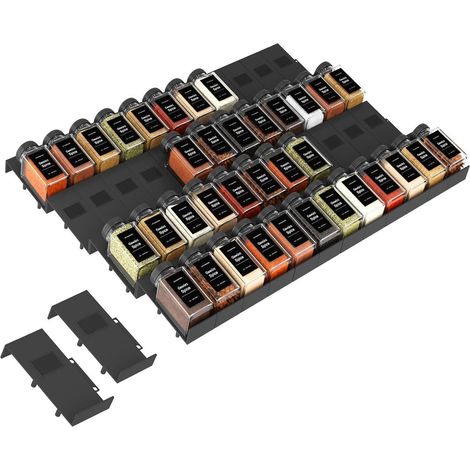 Gewürz Organizer 48 Schubladen Patchworkable Küchen Organizer Spice Rack (1/5)