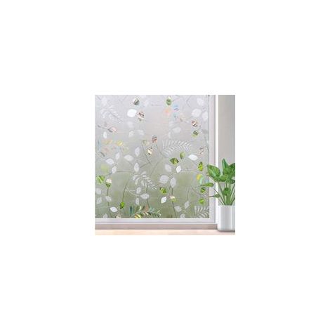 BRAVIX Fensterfolie, Sichtschutzfolie, Verdunkelungsfolie, Fensteraufkleber, Mattglas-Effekt, UV-Schutzfolie