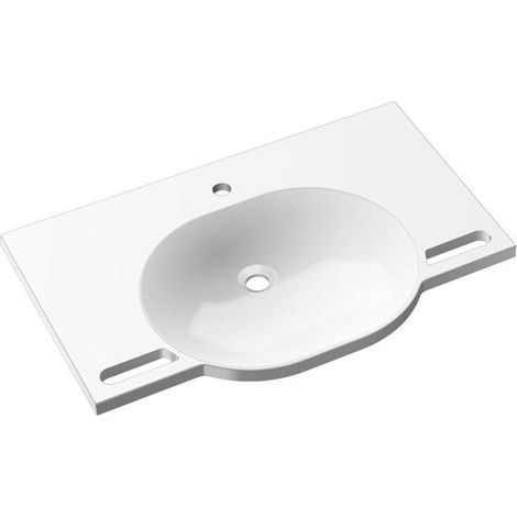 HEWI 950.11.601 Lavabo, L:850 mm, P:550 mm (1/5)