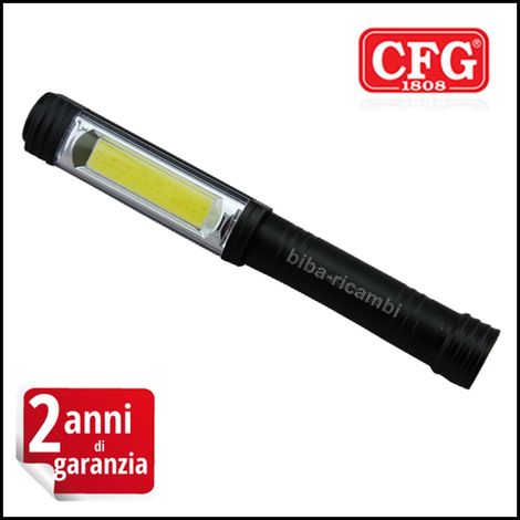 Torcia professionale in alluminio ad alta luminosità attrezzi officina