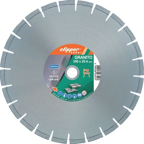 Disco Diamantato Granito350 X 25,4 Millimetri