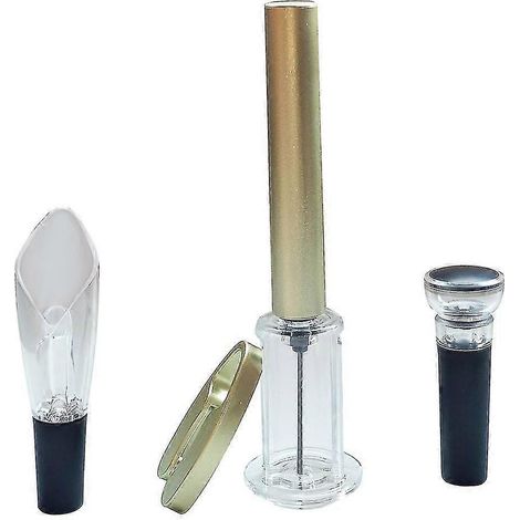 Coffret cadeau ouvre-bouteille avec coupe-capsule pour amateurs de vin Ouvre-bouteille à pression d'air - Yvan (1/5)