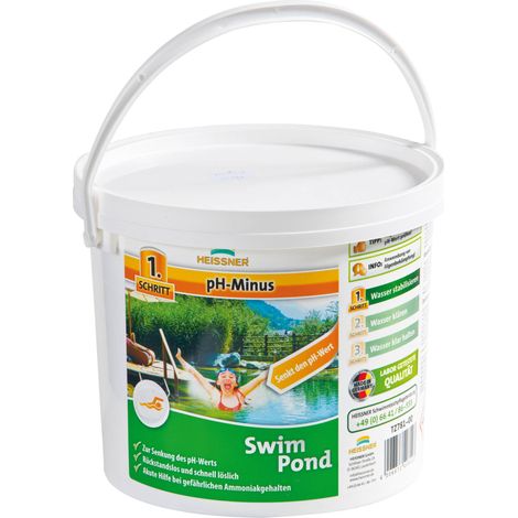 pH Minus Granulat 5 kg - Schwimmteichpflege von Heissner (1/2)