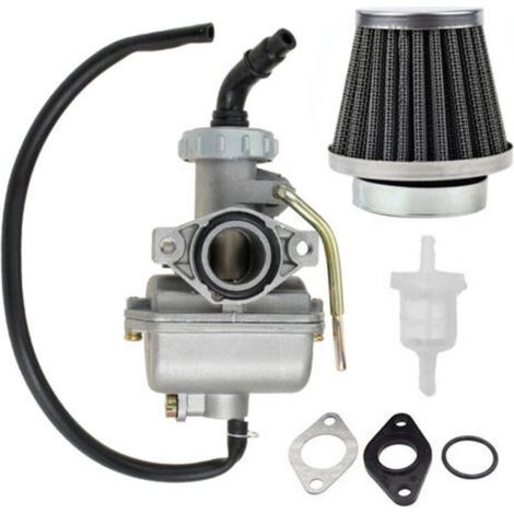 Carburateur de moto pour Kazuma Baja 50cc 70cc 90cc 110cc 125cc Quad Go-kart Carburateur , avec filtre à air et carburant