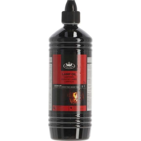 Flacon d'huile à lampe claire - Noir - 1 L - Livraison gratuite